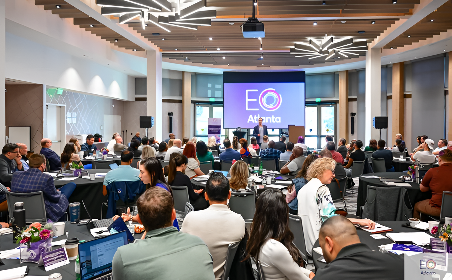 EO Atlanta members at a chapter learning event